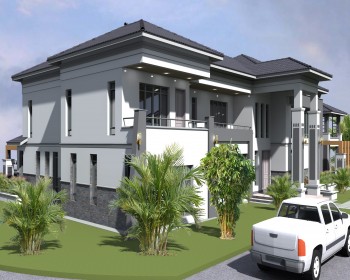 PROPOSED LUXURIOUS  SIX BEDROOM HOUSE