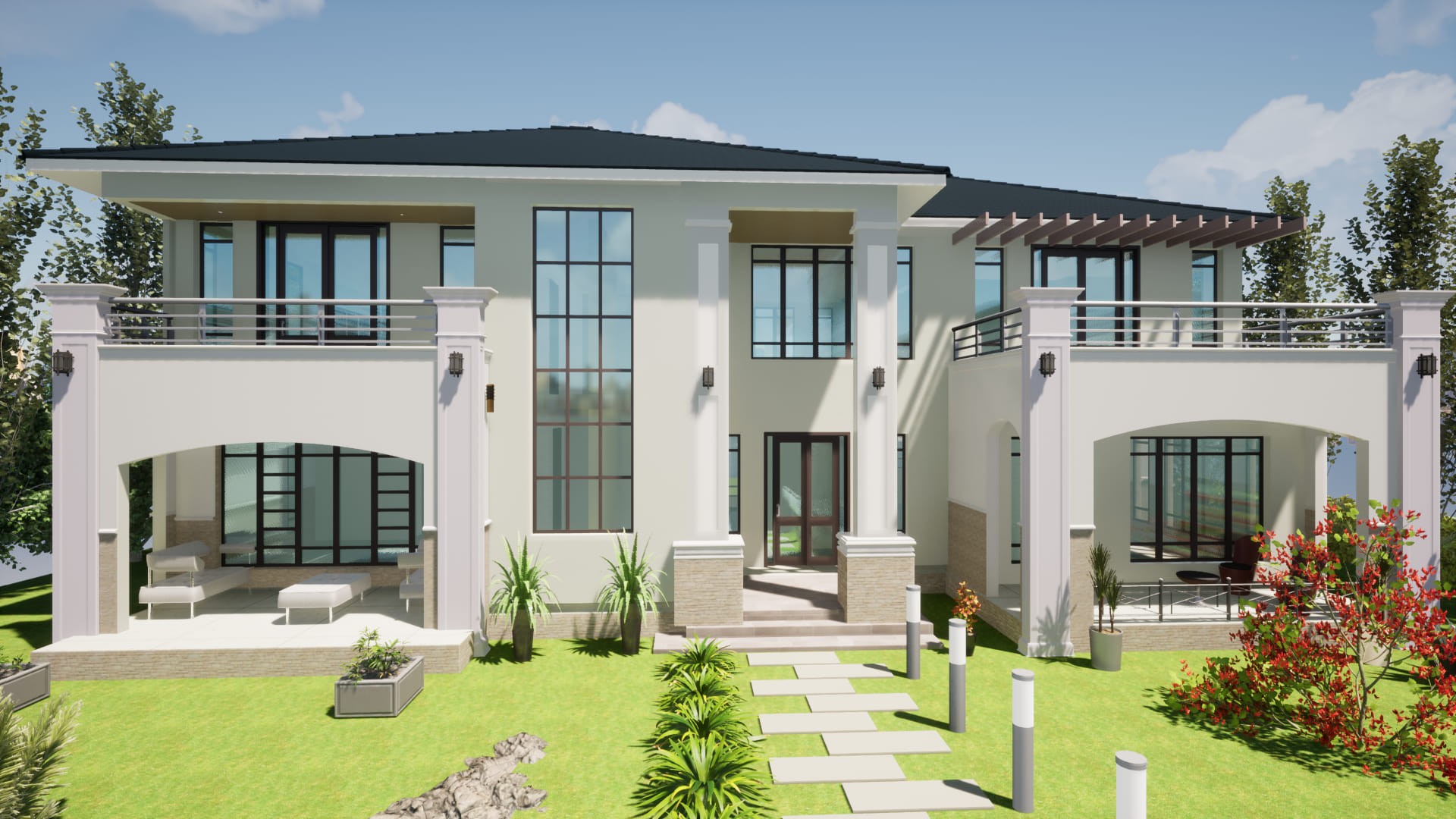 Proposed Four Bedroom Residential House
